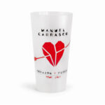 Vaso de 40cl personalizado Manuel Carrasco
