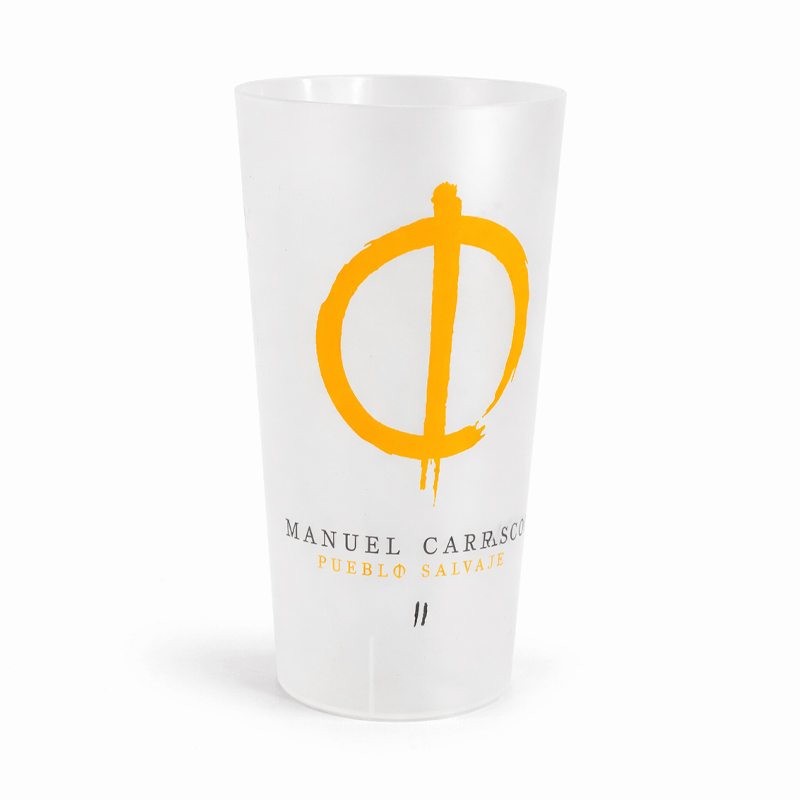Vaso 50cl personalizado concierto Manuel Carrasco