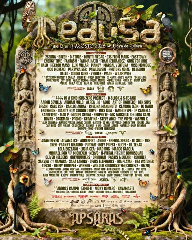 Cartel Medusa Festival 2026 Cullera